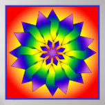 Snowflake 4444 print