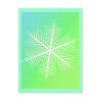 SNOWFLAKE 4 POST CARDS