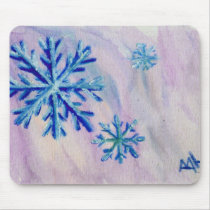 Snowflake ACEO Mousepad