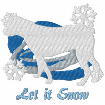 Snowflake American Bulldog Sweatshirt