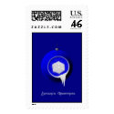 Snowflake and Icicle Ornament postage by jereeb Snowflake and Icicle Ornament postage