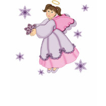 Snowflake Angel t-shirts