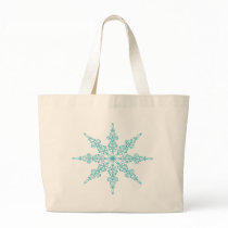 SNOWFLAKE TOTE BAG