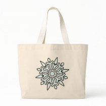 Snowflake bags by deleas Snowflake bags