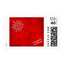 Snowflake Blessing Postage Stamp