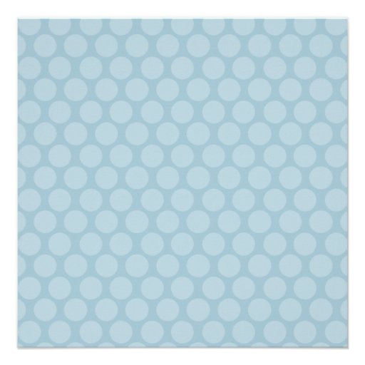 Snowflake Blue Polka Dot Sip and See Personalized Announcement