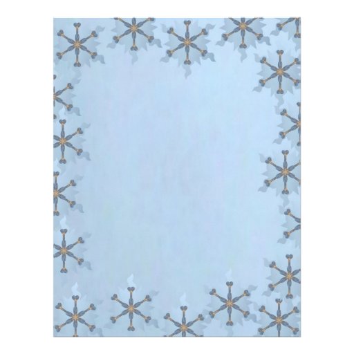 snowflake-border-letterhead-design-zazzle