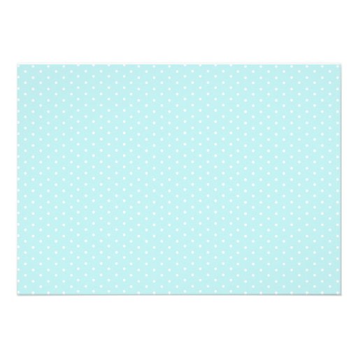 Snowflake Bridal Shower Ice Blue Personalized Invitations