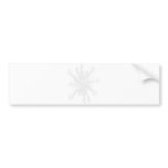 snowflake bumper stickers