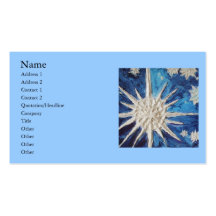 Snowflake Business Card