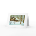 Snowflake Cabin Card by churchto12 Snowflake Cabin Card