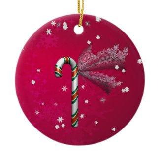 Snowflake Candy Cane
