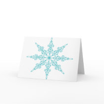 SNOWFLAKE GREETING CARDS