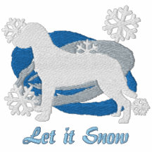 Snowflake Chesapeake Bay Retriever Sweatshirt