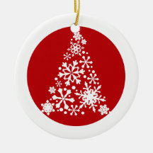 Snowflake Christimas Tree Ornaments