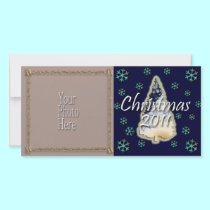 Snowflake Christmas 2011 Photo Card photo cards