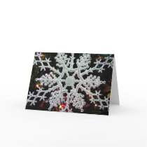 Snowflake Christmas Card cards