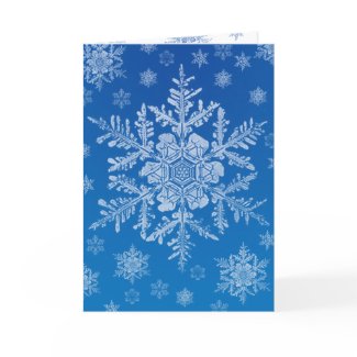 Snowflake Christmas Card card