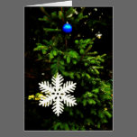 Snowflake Christmas Card cards
