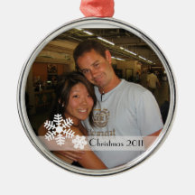 Snowflake Christmas Ornament