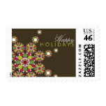Snowflake Christmas Stars Holiday Postage