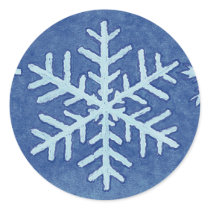 Snowflake Christmas Stickers by xmasstore Snowflake Christmas Stickers