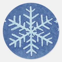 Snowflake Christmas Stickers