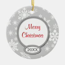 Snowflake Christmas Tree Ornament