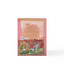 snowflake collage cards by starkpaula snowflake collage cards