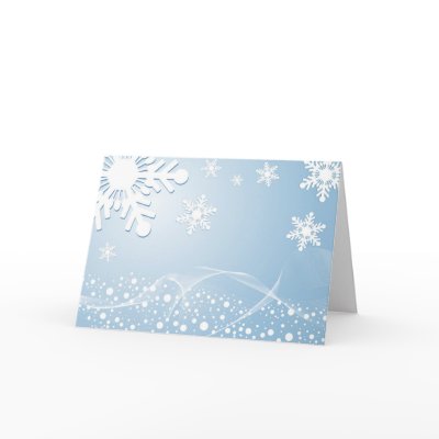 Snowflake creation greeting cards by friendsofparrots