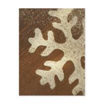 Snowflake Design postcards