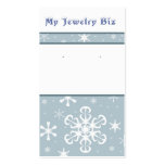 Snowflake Earring Cards Snowflake Earring Cards