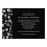 Snowflake Edge Bar Mitzvah Invites