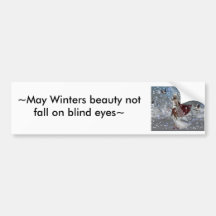 Snowflake Fae Bumper Stickers