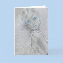 Snowflake Fairy Card cards