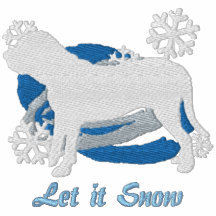 Snowflake Fila Brasileiro Embroidered Shirt