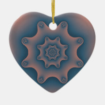 snowflake fractal christmas ornaments