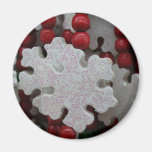 Snowflake Garland Refrigerator Magnet