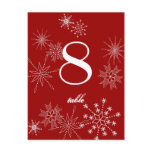 Snowflake Gems/ Table Card Post Cards