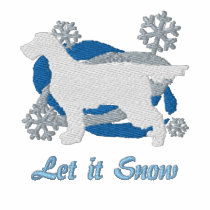 Snowflake Gordon Setter Embroidered Shirt Hoodie embroidered shirts