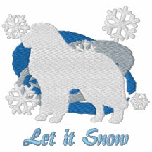 Snowflake Great Pyrenees Sweatshirt