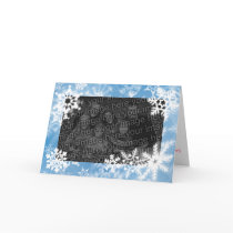 Snowflake Greeting Card