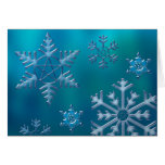 Snowflake H Greeting Cards