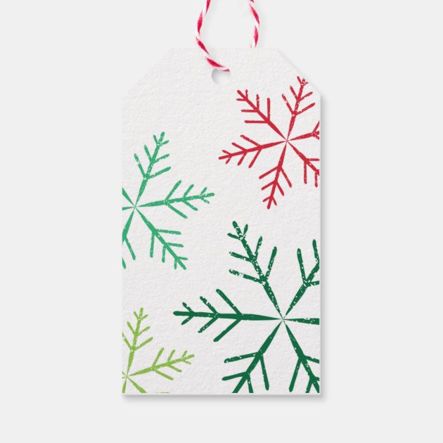 Snowflake | Holiday gift tags Pack of gift tags 2/3
