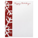 Snowflake Holiday letterhead