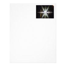 Snowflake Holiday Letterhead