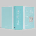 Snowflake Holiday Memory Book Photo Album Binder