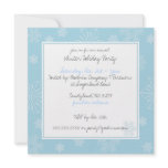 Snowflake Holiday Party Invitations