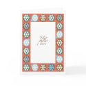 Snowflake Holiday PHOTO template card by eyecontact Snowflake Holiday PHOTO template card