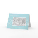 Snowflake Holiday Template cards